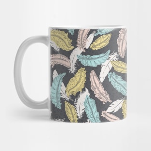 Line art Feathers Mug